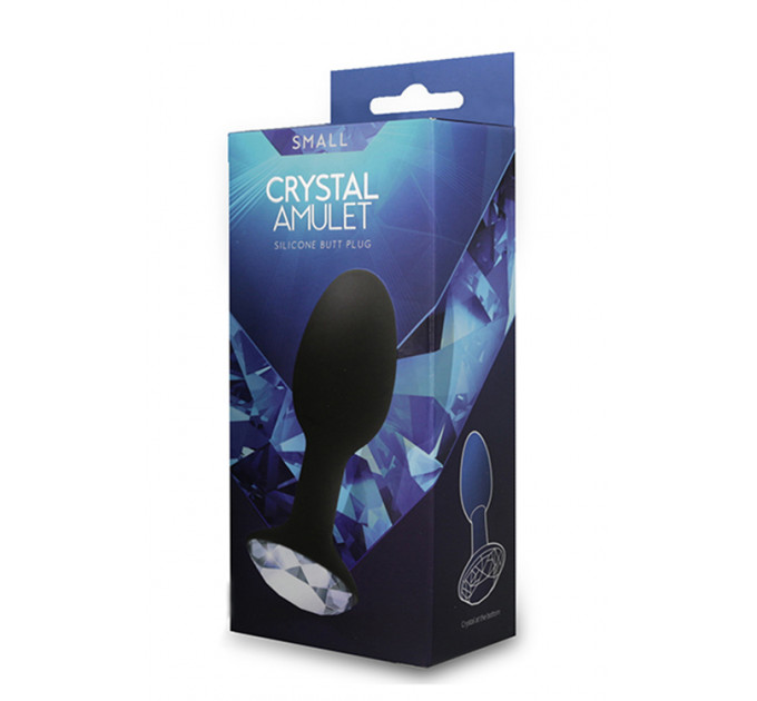 Анальна пробка C каменем CRYSTAL AMULET SMALL