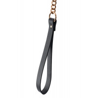 Поводок с ошейником GP PREMIUM COLLAR LEASH SET BLACK