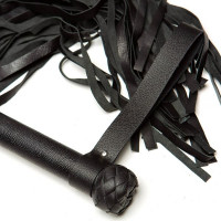 Батіг Leather Turkish Head Knot, Black