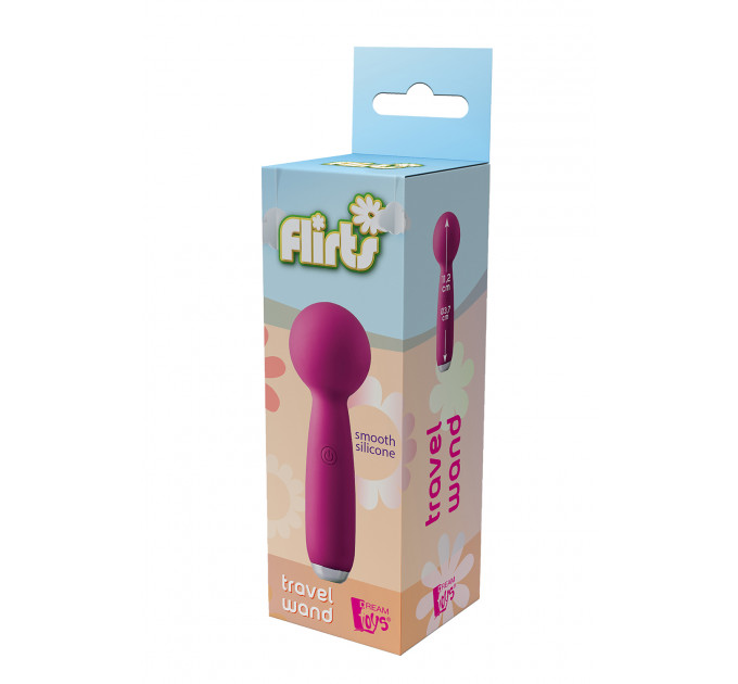 Мини вибратор микрофон Dream Toys FLIRTS TRAVEL WAND PINK