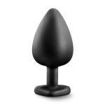 Анальна пробка з каменем Blush TEMPTASIA BLING PLUG LARGE BLACK
