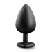 Анальна пробка з каменем Blush TEMPTASIA BLING PLUG LARGE BLACK