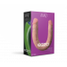 Двухсторонний фаллоимитатор EGZO Ciberskin "FLEX&FIX" 47см *4 см