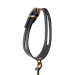 Поводок с ошейником GP PREMIUM COLLAR LEASH SET BLACK