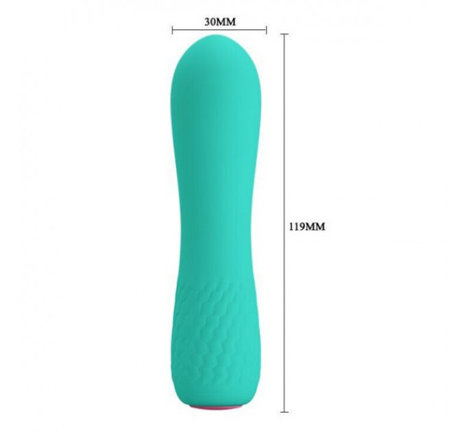 Мини вибромассажер Pretty Love ELFIN USB , Mint