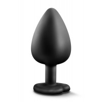 Анальна пробка з каменем Blush TEMPTASIA BLING PLUG LARGE BLACK