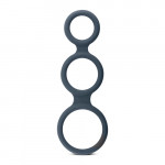 Потрійне силіконове кільце Boners для пеніса Triple Ring