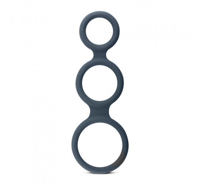 Потрійне силіконове кільце Boners для пеніса Triple Ring