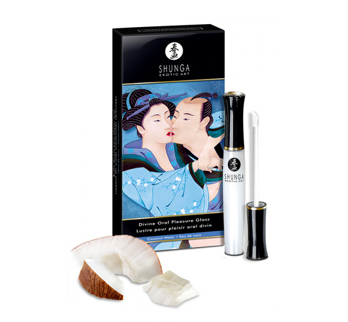 Блеск для губ DIVINE ORAL PLEASURE GLOSS COCONUT, 10мл