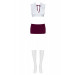 Костюм студентки 4 предмета Obsessive Student 4 pcs costume L/XL