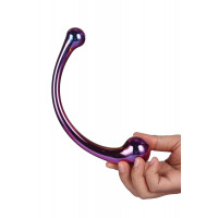 Dt21836 вигнутий скляний фалоімітатор Dream Toys GLAMOUR GLASS CURVED BIG WAND