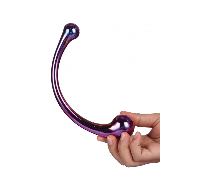 DT21836 Изогнутый стеклянный фаллоимитатор Dream Toys GLAMOUR GLASS CURVED BIG WAND