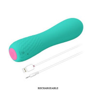 Міні вібромасажер Pretty Love ELFIN USB, Mint