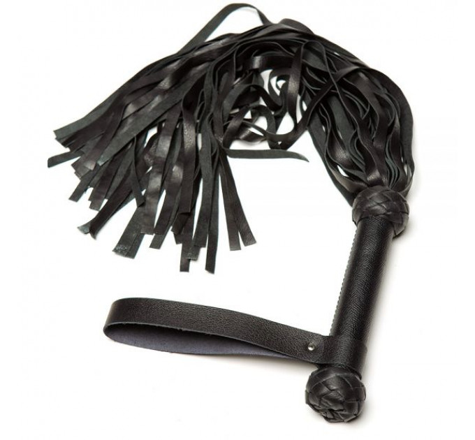 Батіг Leather Turkish Head Knot, Black