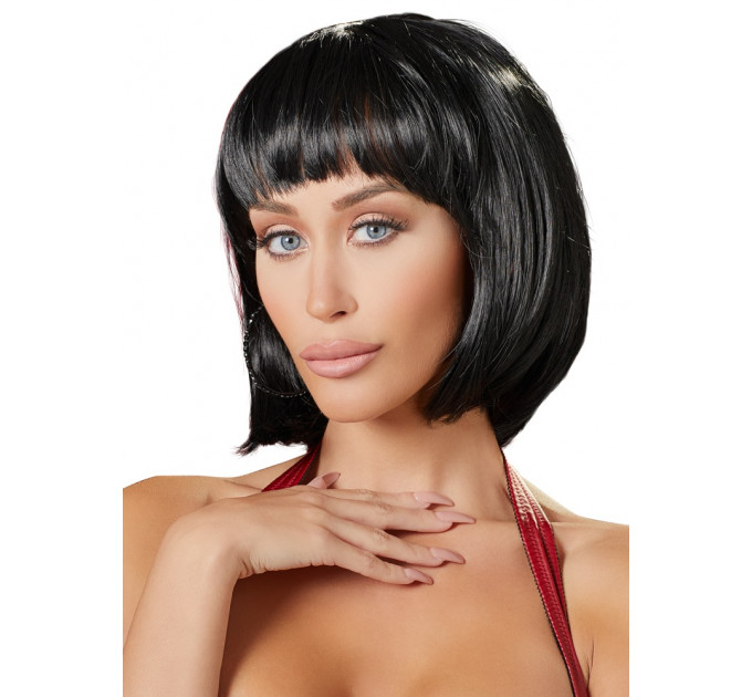 Парик черный Black Bob Wig