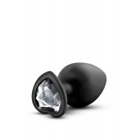 Анальна пробка з каменем Blush TEMPTASIA BLING PLUG LARGE BLACK
