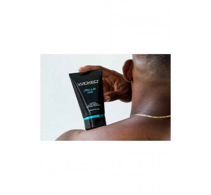 Анальный лубрикант с эффектом охлаждения WICKED JELLE CHILL ANAL LUBRICANT 120ML