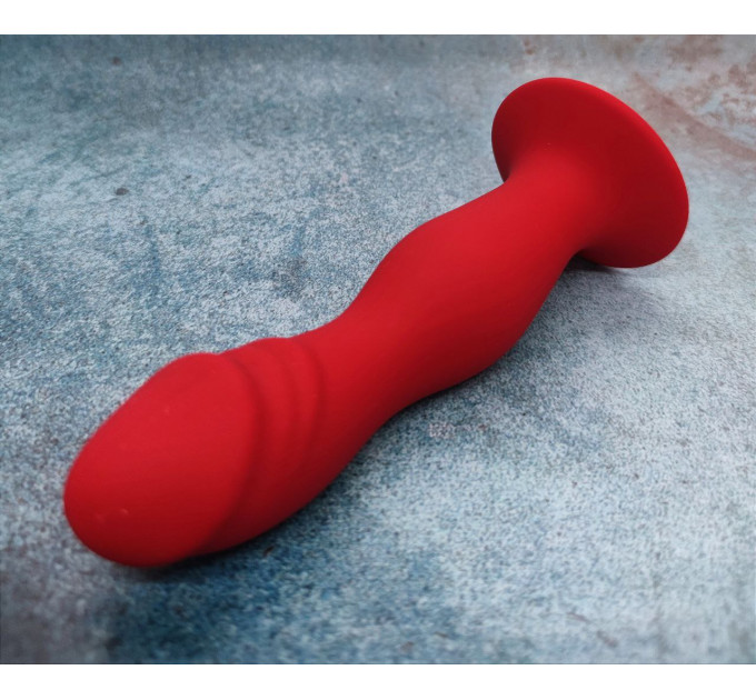 Анальный плаг Loveshop RED 16 * 3.5 см
