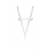 Боді з відкритими грудьми KYOUKA BODY white S/M - Passion