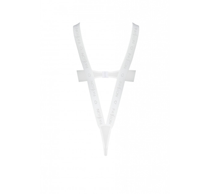 Боди с открытой грудью KYOUKA BODY white S/M - Passion