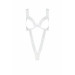 Боди с открытой грудью KYOUKA BODY white S/M - Passion