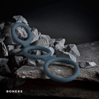 Потрійне силіконове кільце Boners для пеніса Triple Ring