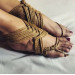 Бондажная веревка Hemp Rope 10 Meter 7 mm Taboom