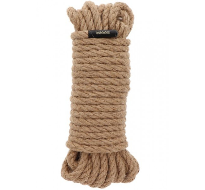 Бондажная веревка Hemp Rope 10 Meter 7 mm Taboom