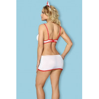 Костюм медсестры L/XL Sunspice, белый, 3 предмета