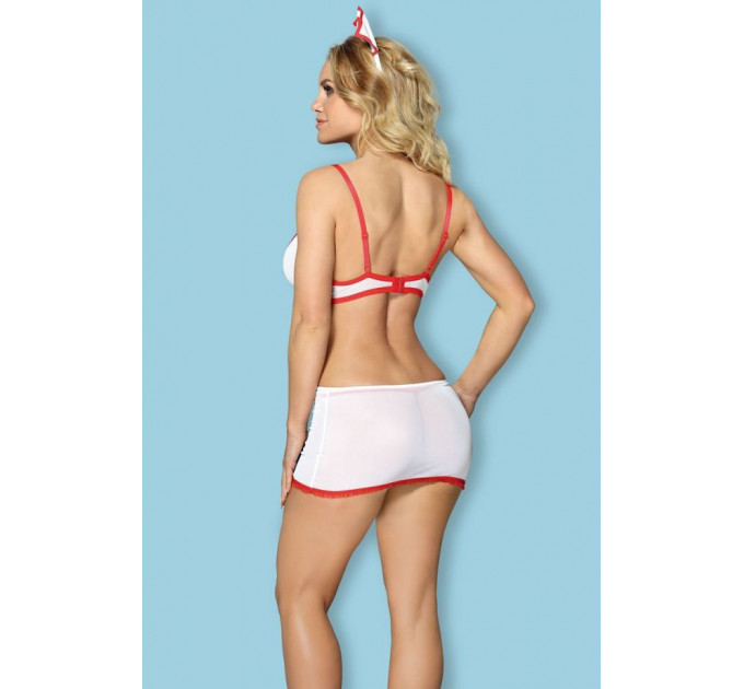 Костюм медсестры L/XL Sunspice, белый, 3 предмета