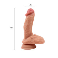 Фаллоимитатор с мошонкой на присоске Chisa DiDi The Real Deal Dildo, телесный