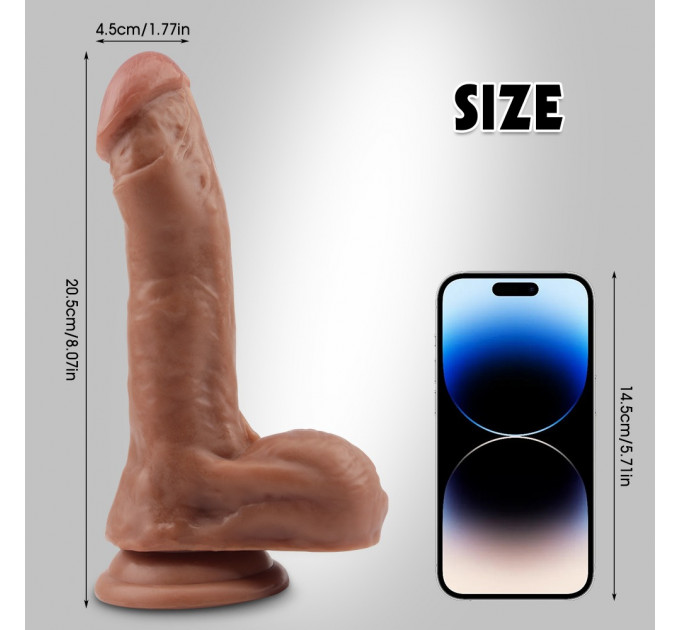 Фалоимитатор мулат Chisa Fashion Dude 7.9 Cock