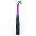 Флоггер DS Fetish леопард фиолетовый flogger M