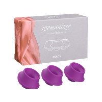 Змінні насадки Womanizer Premium, Eco, Classic, Liberty, Starlet 2, фіолетовий, розмір L