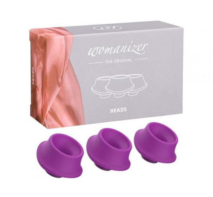 Сменные насадки на Womanizer Premium, Eco, Classic, Liberty, Starlet 2, фиолетовый, размер L