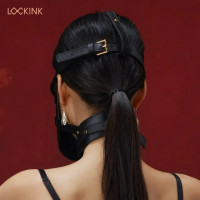 Маска для мінету Lockink, чорна