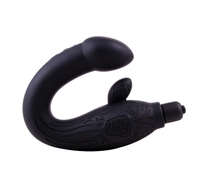Масажер простати Chisa Black Mont P-Spot Perineum Massager з вібрацією, чорний