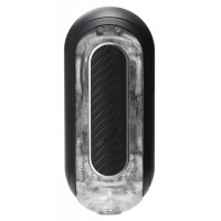 Мастурбатор TENGA Zero Flip Gravity с вибрацией, черный
