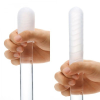 Мини мастурбатор нереалистичный Tenga Pocket Click Ball, с рельефом, белый