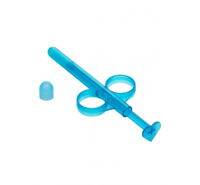Набор шприцов для введения лубриканта California Exotics Lube Tube, голубые, 2 шт.