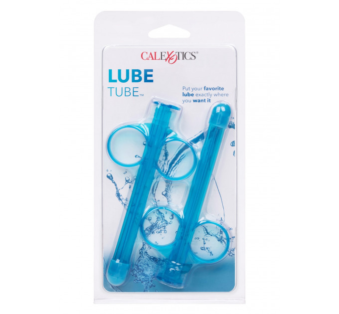 Набор шприцов для введения лубриканта California Exotics Lube Tube, голубые, 2 шт.