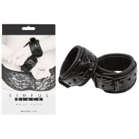Наручники NS Novelties Wrist Cuffs, чорний