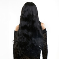 Парик искусственный Fetish Hair, черный, 65 см