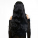 Парик искусственный Fetish Hair, черный, 65 см