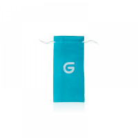 Пробка скло блакитна спіраль Gildo Glass buttplug No. 23