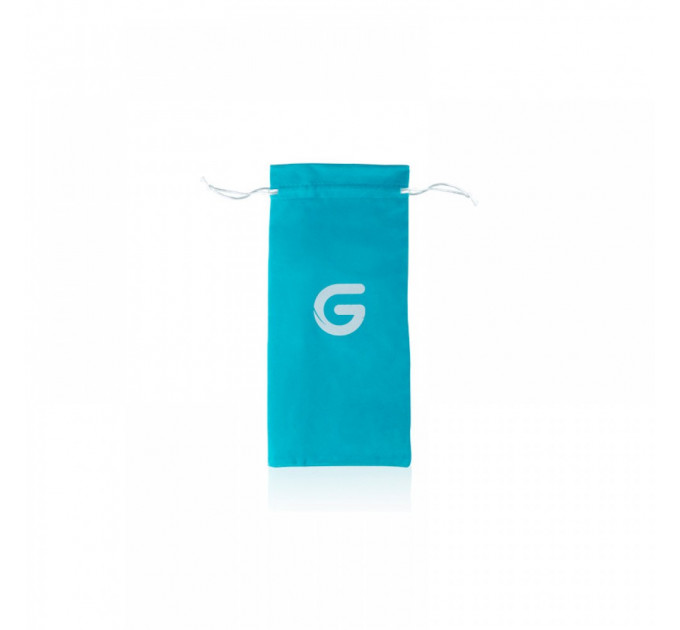 Пробка стекло голубая спираль Gildo Glass Buttplug No. 23