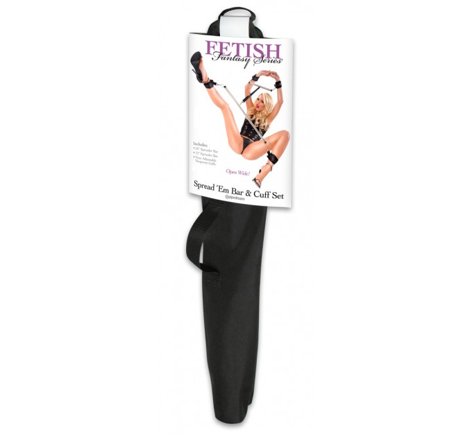 Распорка Pipedream Fetish Fantasy Series Spread 'em Bar and Cuff Set