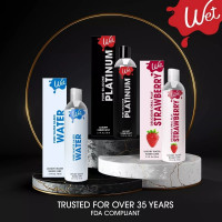 Їстівний лубрикант зі смаком полуниці Wet Strawberry, 30 мл