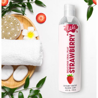 Їстівний лубрикант зі смаком полуниці Wet Strawberry, 30 мл