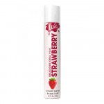 Съедобный лубрикант со вкусом клубники Wet Strawberry, 30 мл